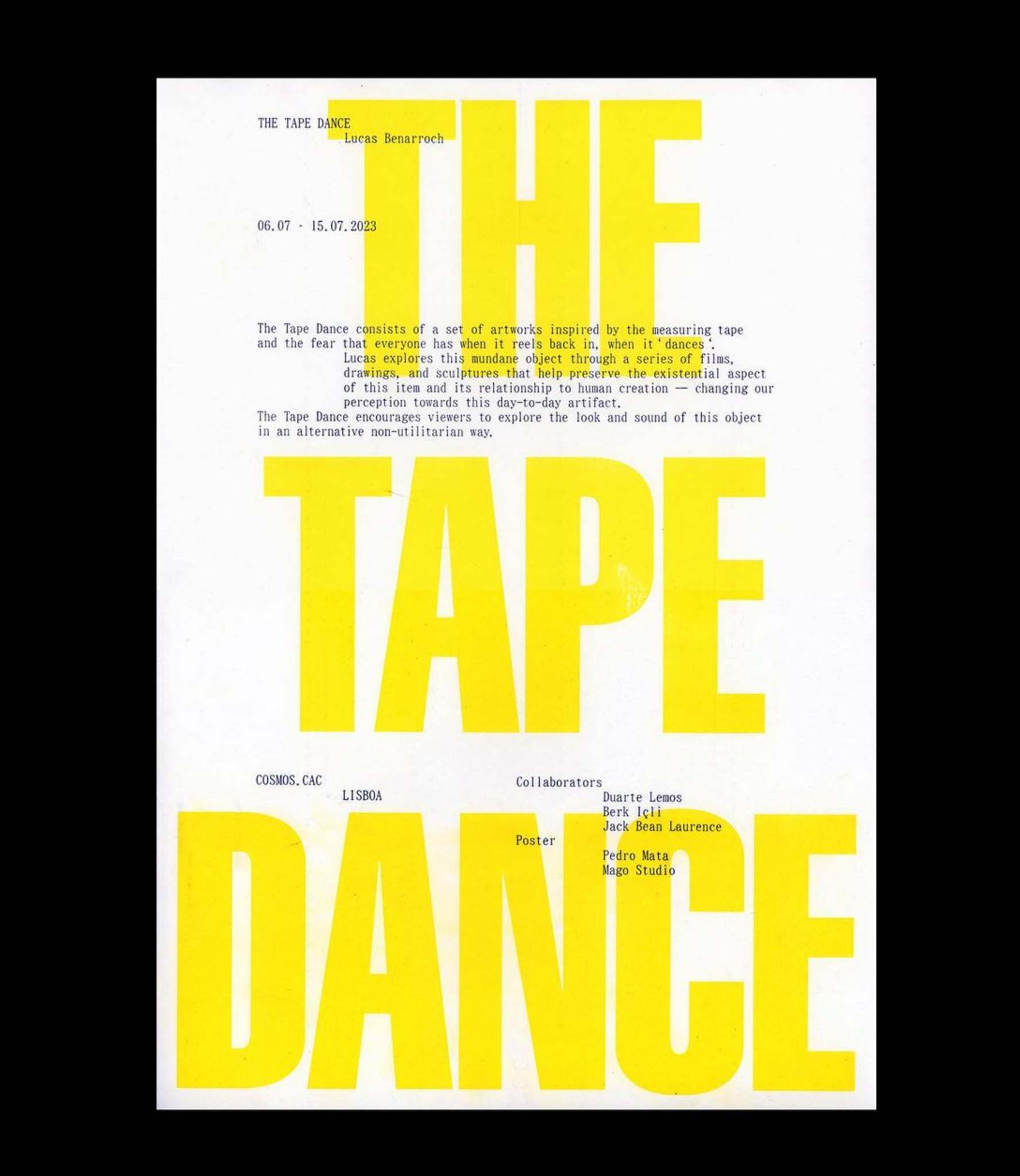 Lucas Benarroch aka MRKA - The Tape Dance 1