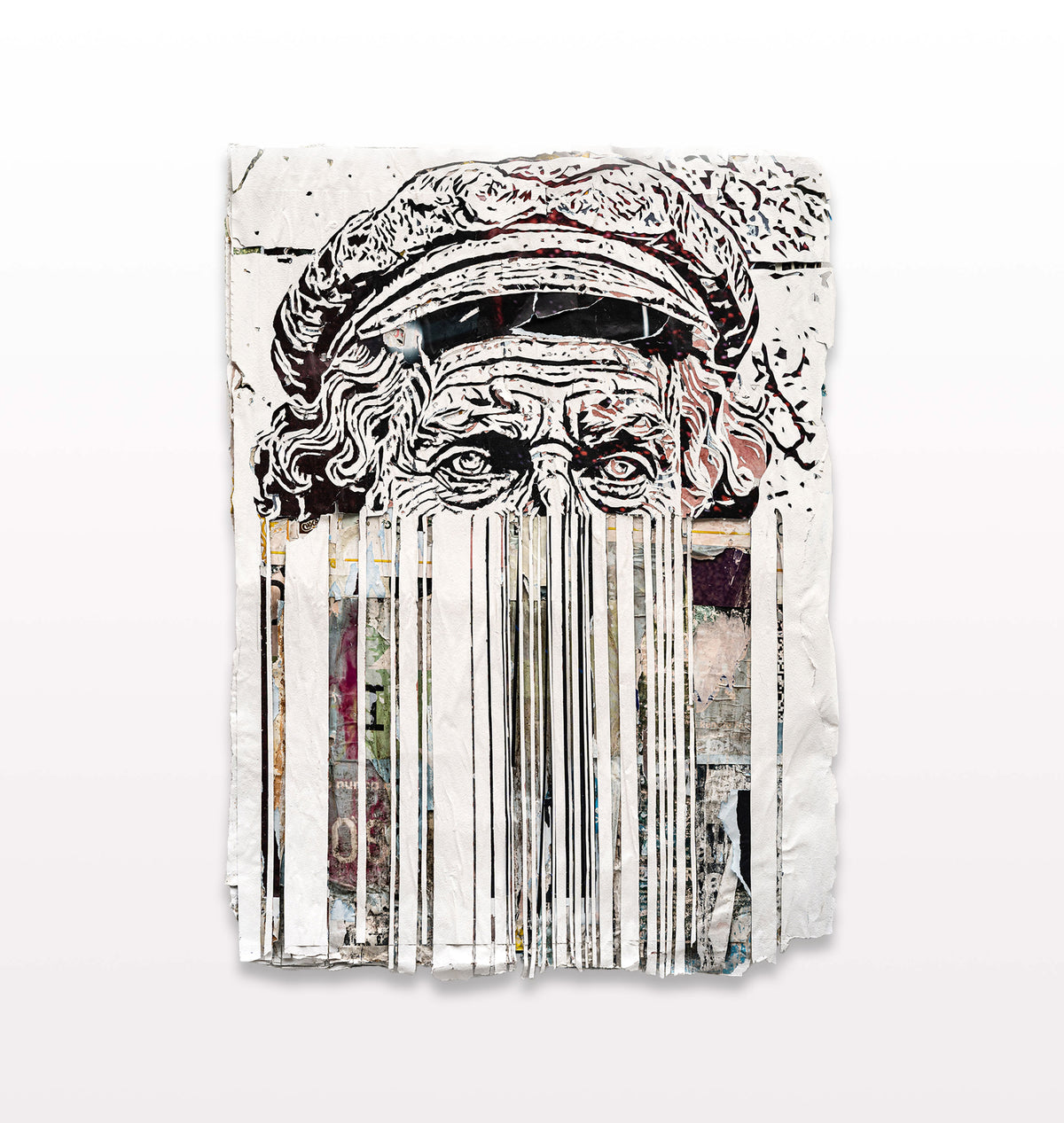Alexandre Farto aka Vhils - Glitch Series #08