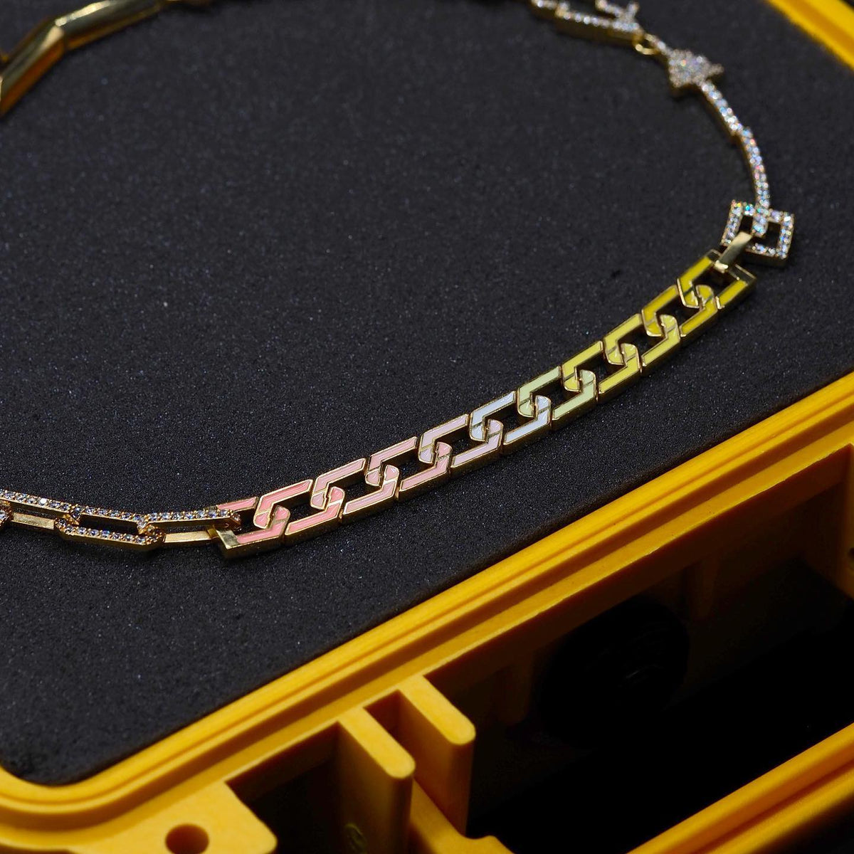 Chromachrome Gold necklace 1/1 - Felipe Pantone x Víctor García Quesada
